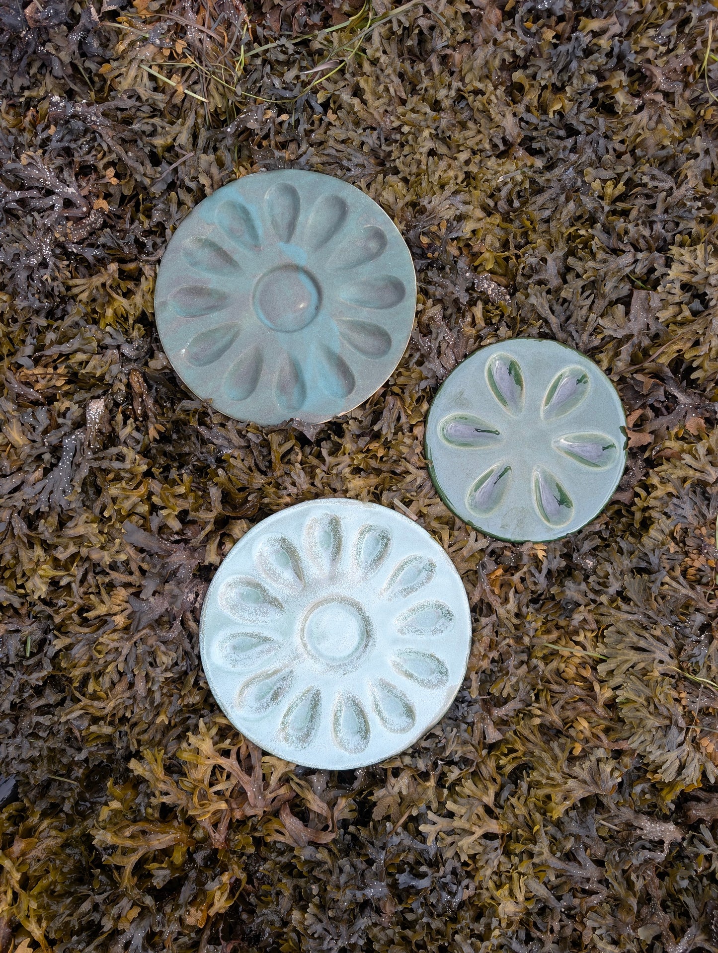 Østersfad Lille, Mørk grøn No. 1