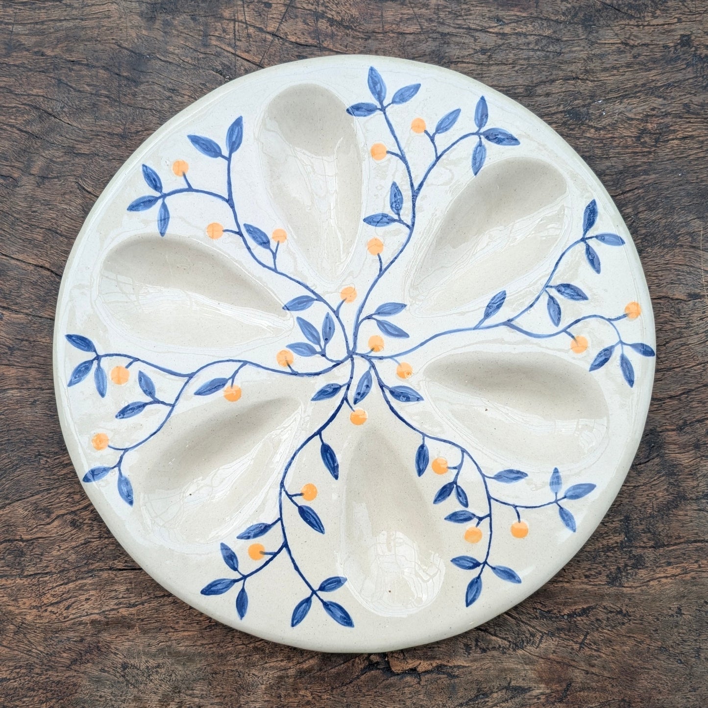 Østersfad Lille, Hånddekoreret No. 1