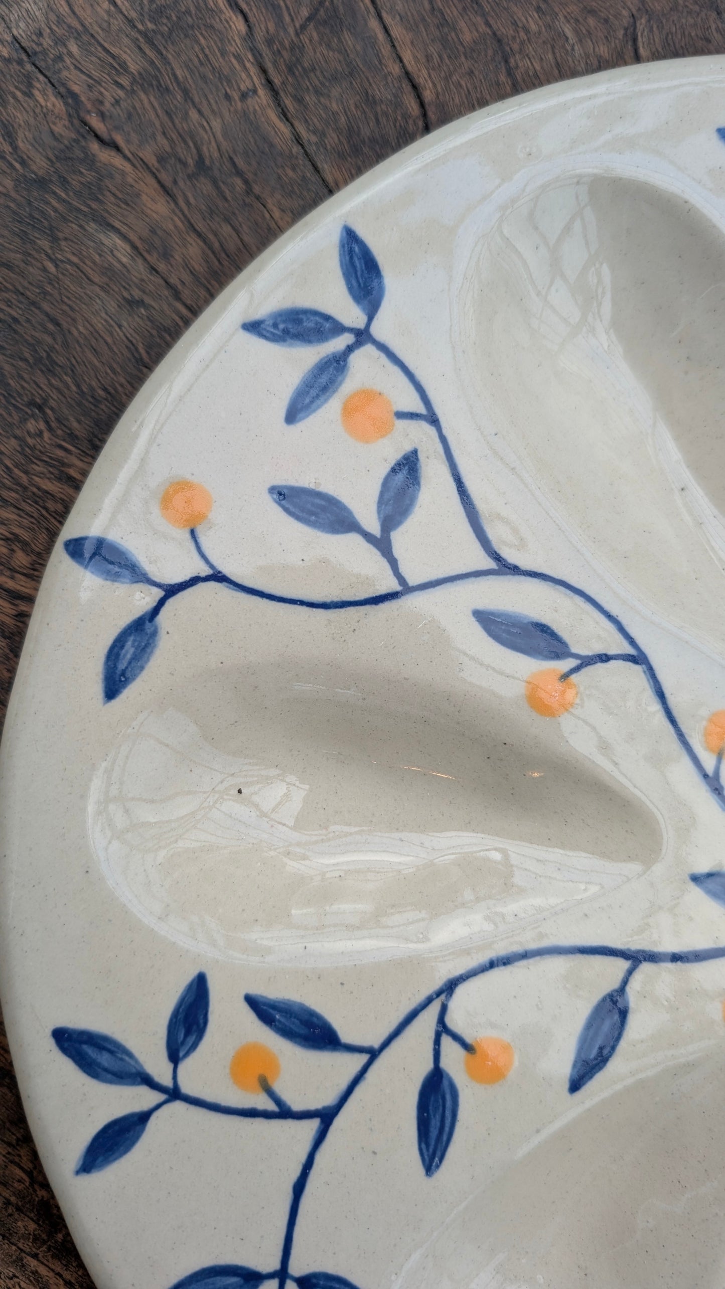 Østersfad Lille, Hånddekoreret No. 1