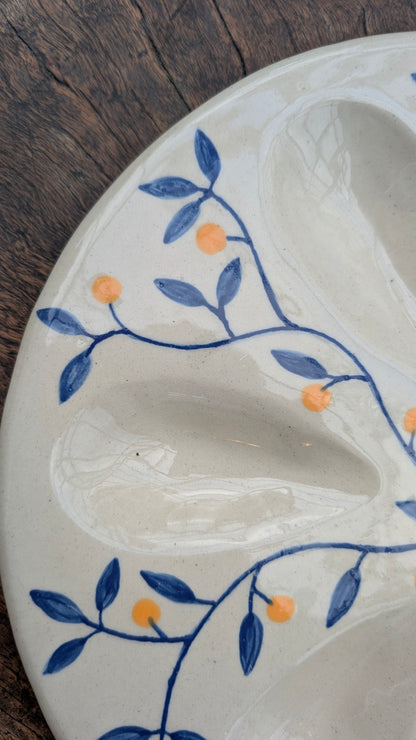 Østersfad Lille, Hånddekoreret No. 1