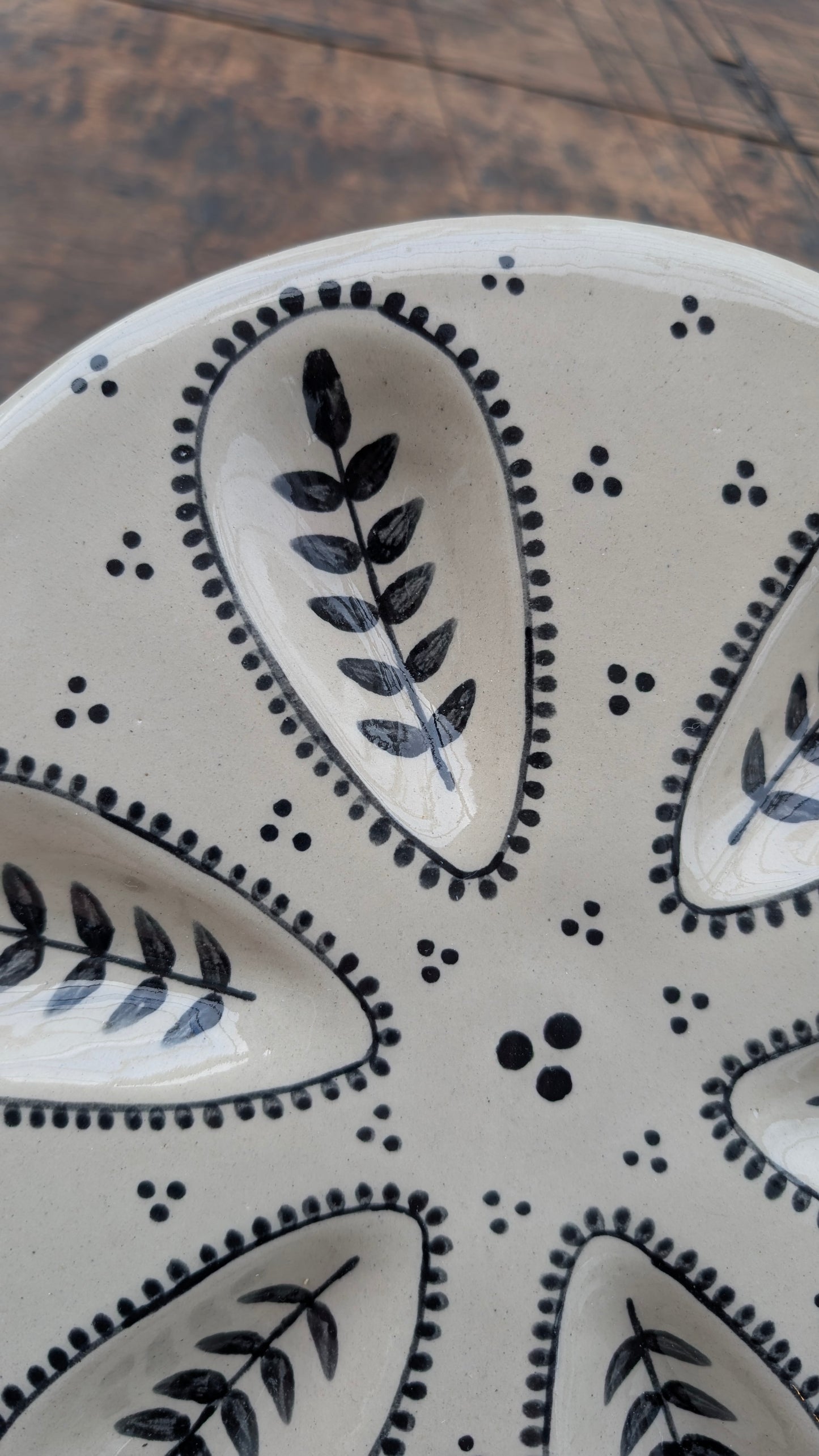 Østersfad Lille, Hånddekoreret No. 2