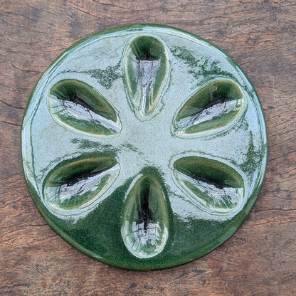 Østersfad Lille, Mørk grøn No. 1