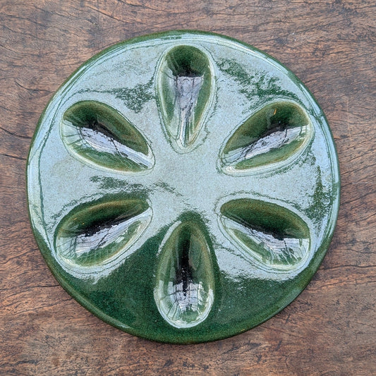 Østersfad Lille, Mørk grøn No. 1