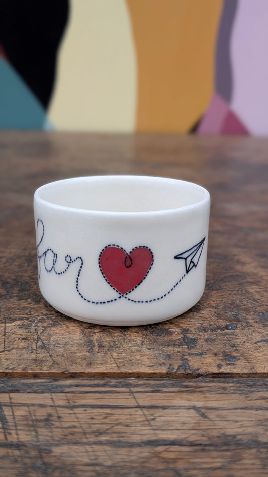 Far kop, papirfly No. 1