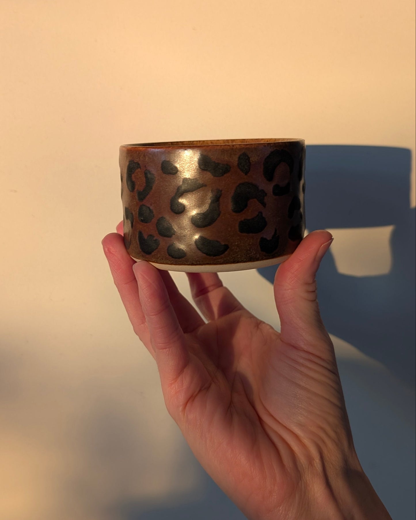 Kop, Leopard Brun Lille 200mL