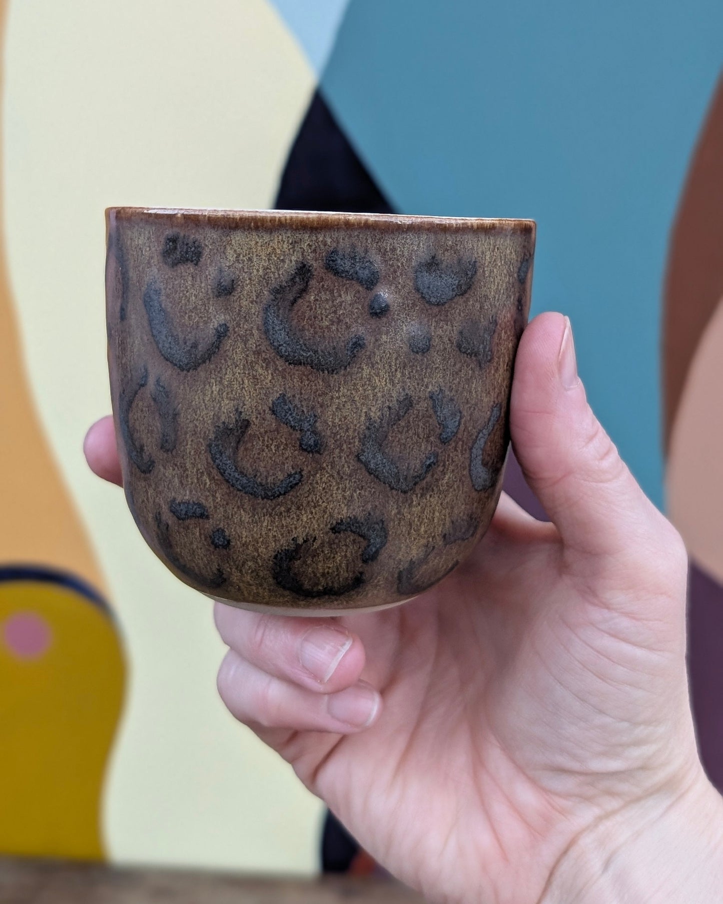 Kop, Leopard Lyserød Mellem