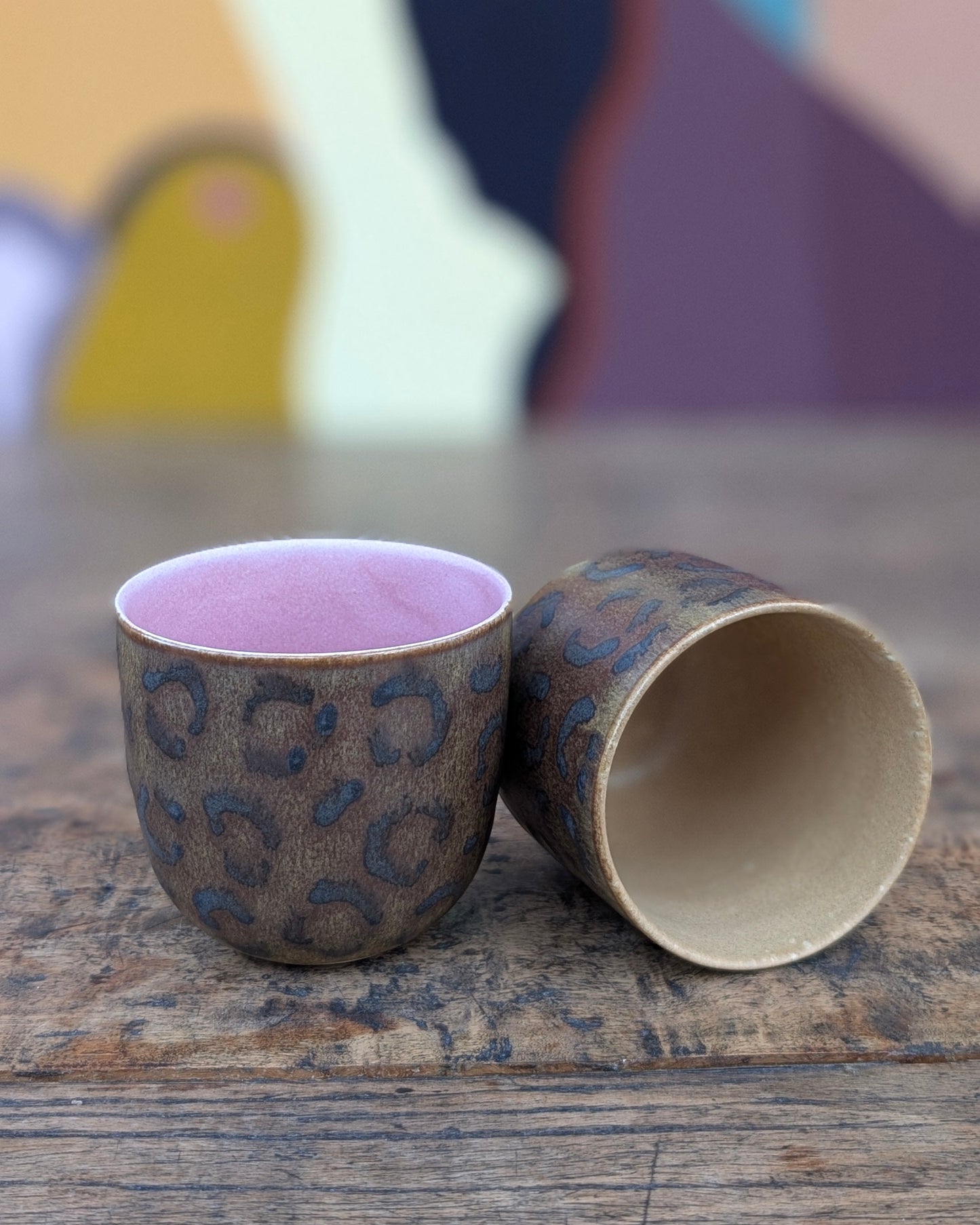 Kop, Leopard Lyserød Mellem