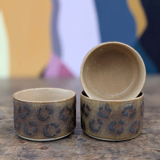 Kop, Leopard Camel Lille 200mL