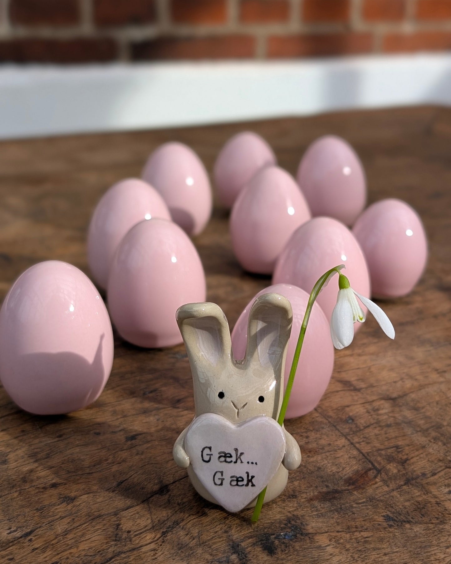 Påskeæg, lyserød