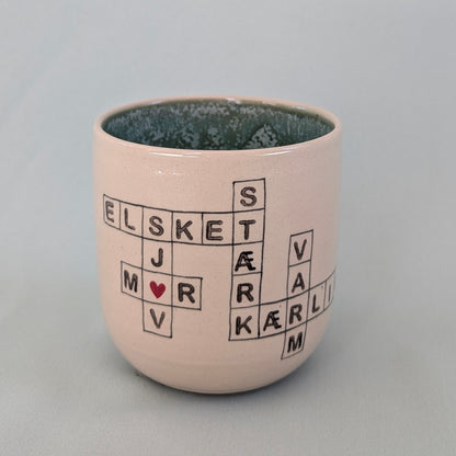 Mor kop, Scrabble med hjerte