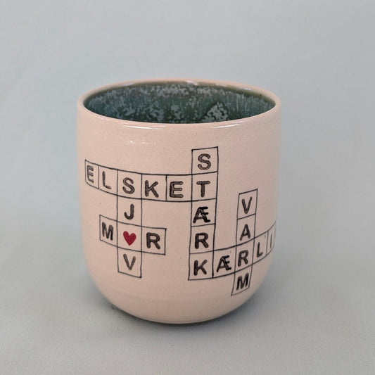 Mor kop, Scrabble med hjerte