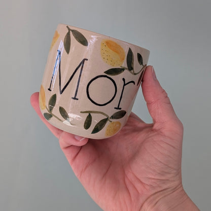 Mor kop, Citron