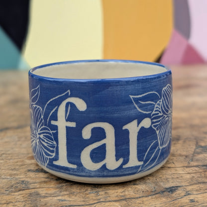 Sgraffito, Far Blomster, No. 1