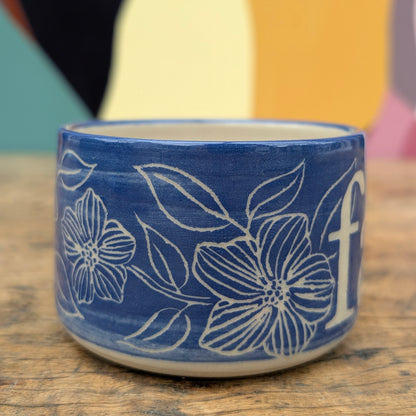 Sgraffito, Far Blomster, No. 1