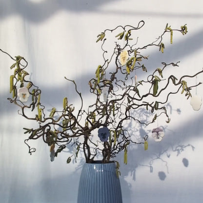 Ornament, Porcelæn stedmoderblomster